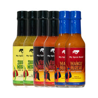 Three Flavors, Twice the Fun, Hot Sauce 6-Pack