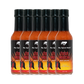 Pack of My Spice Buds Fiery Mirchi hot sauce bottles on a white background