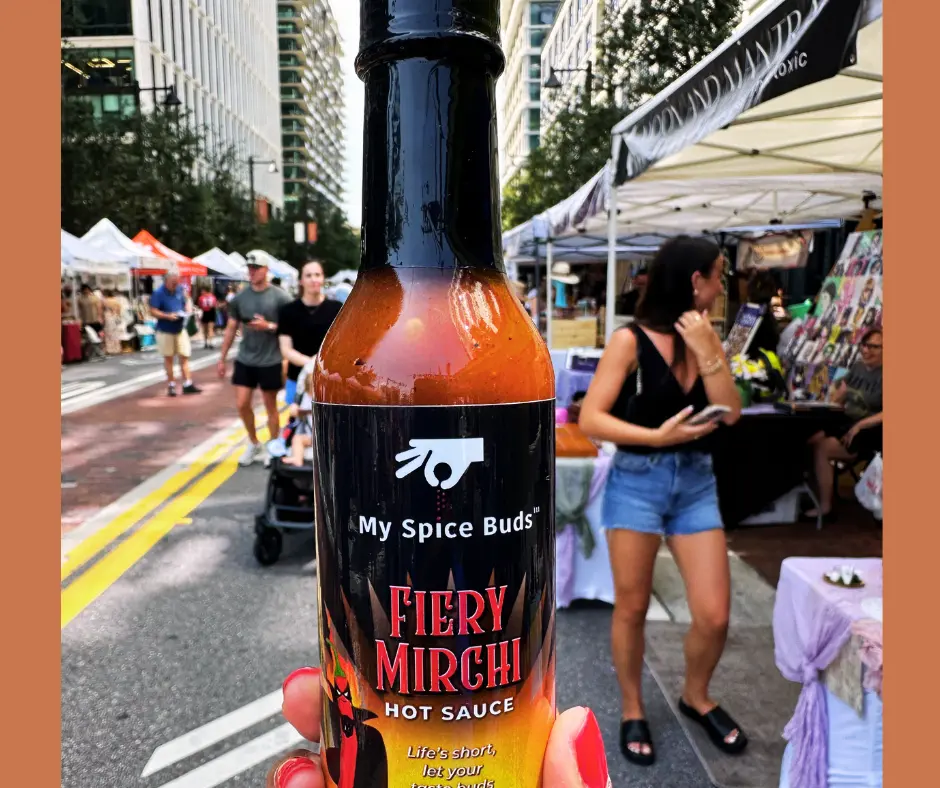 Fiery Mirchi in market