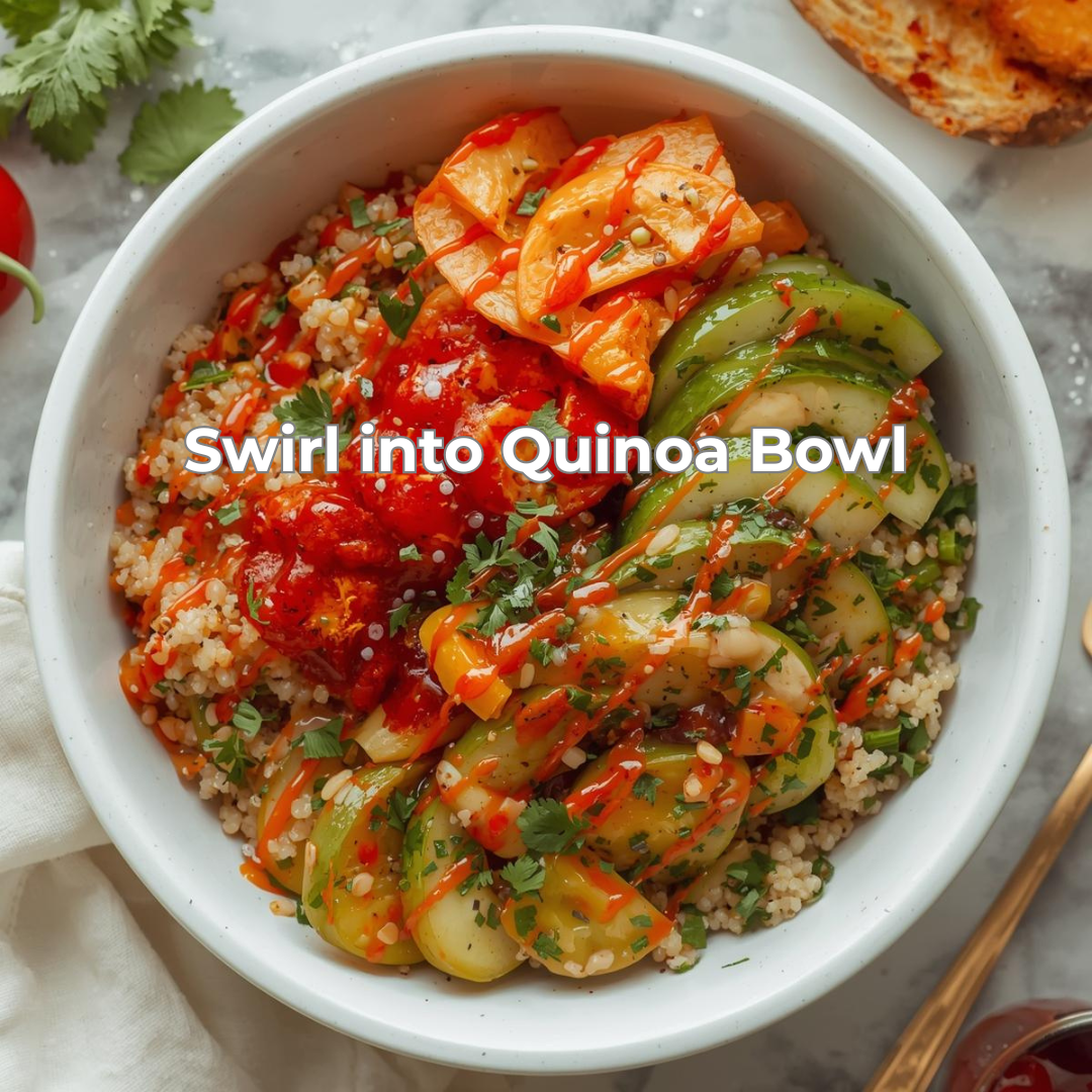 Fiery Mirchi on Quinoa