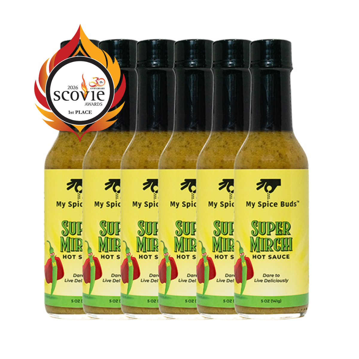 Bundle of 6 Super Mirchi